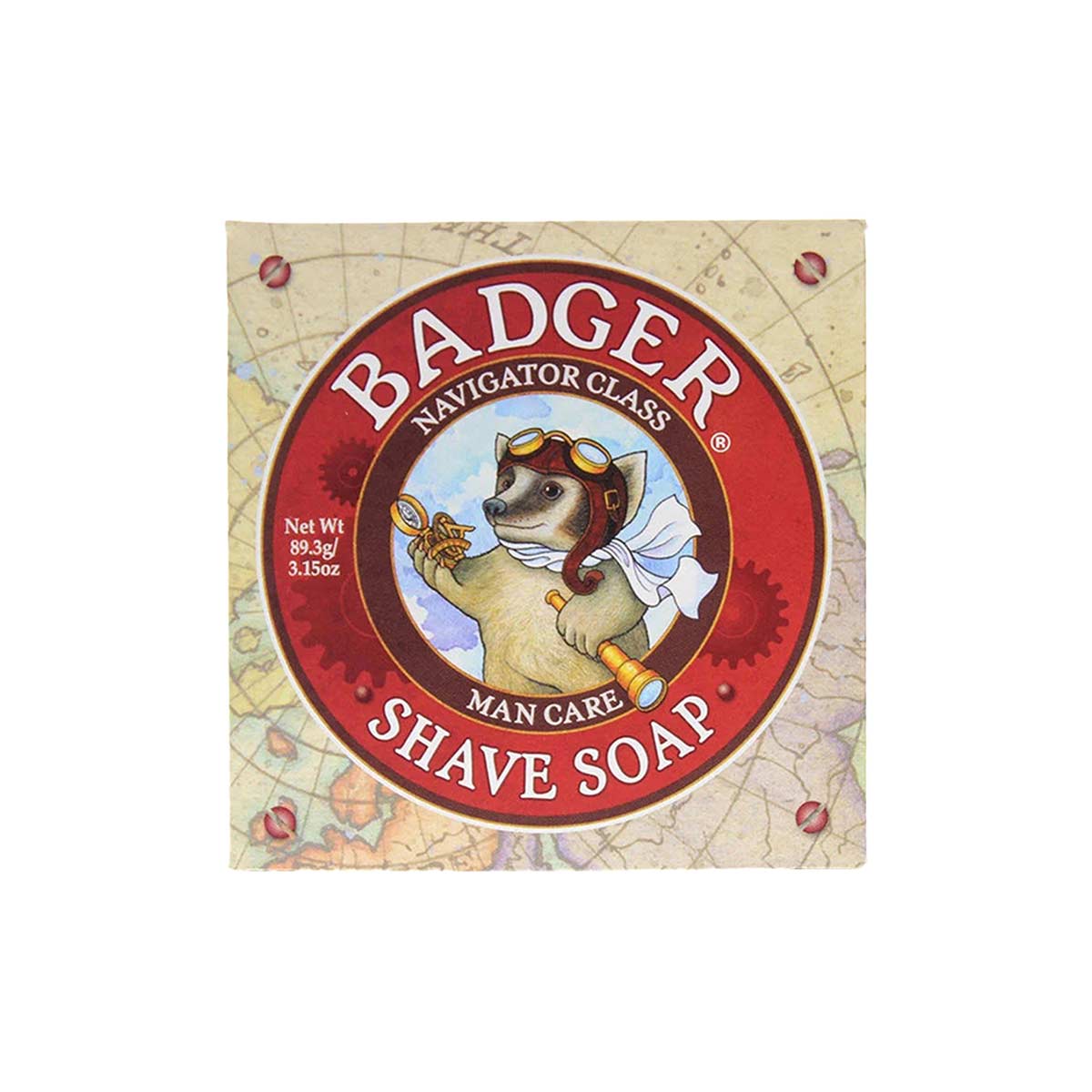 Badger Shaving Soap Bar 89g