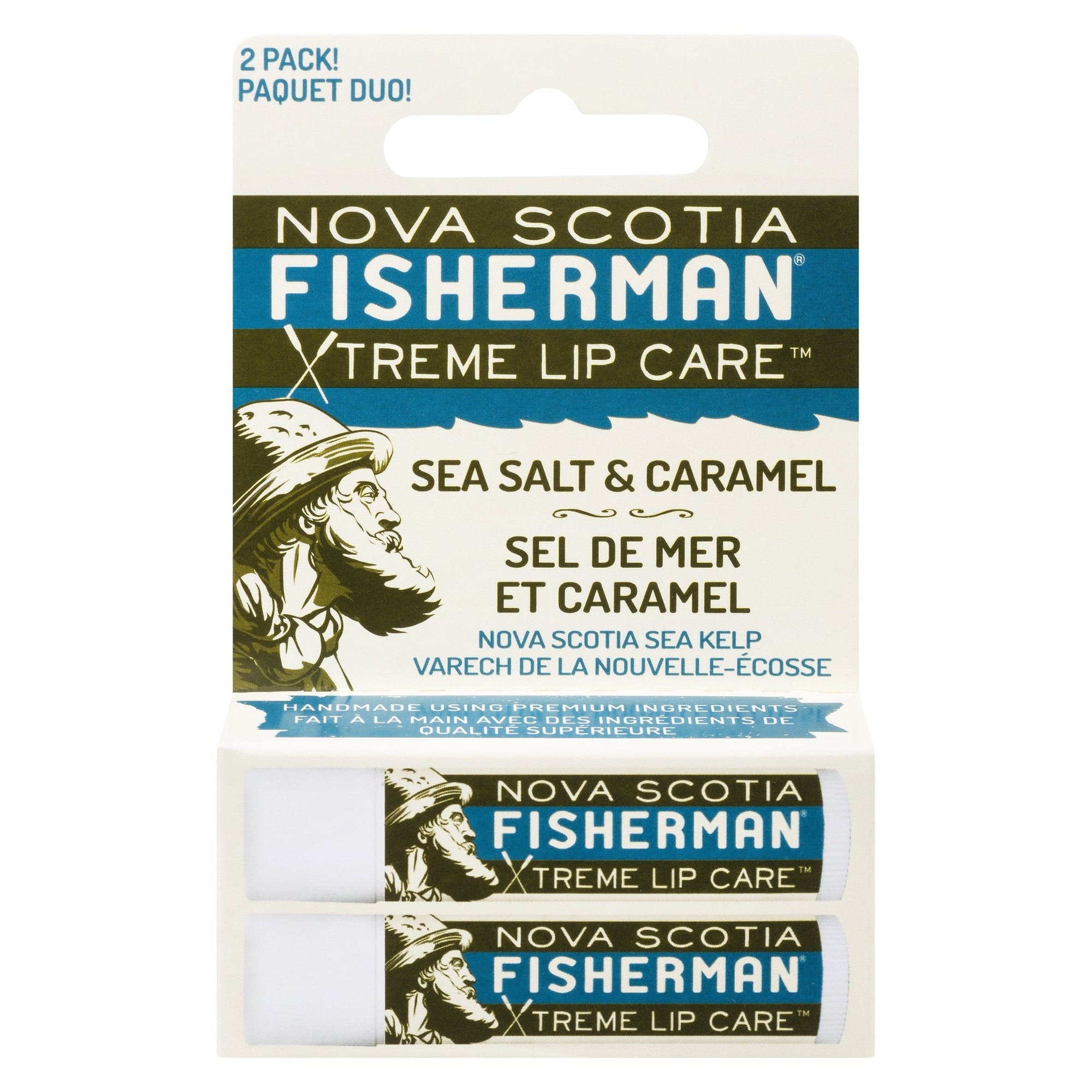 Fisherman Sea Salt & Caramel Lip Care Double Pack 10.4g