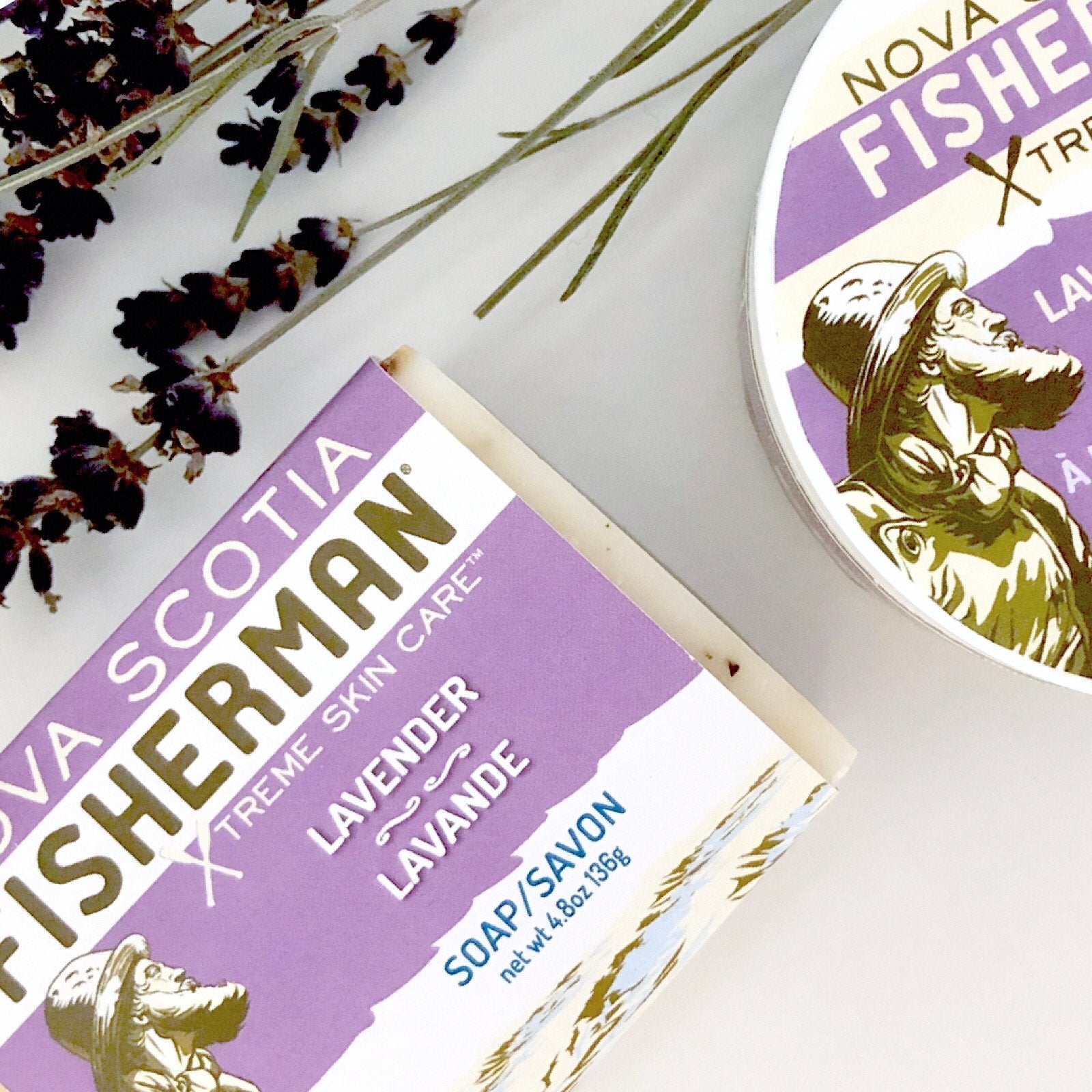 Fisherman Lavender & Vanilla Body Scrub 153g