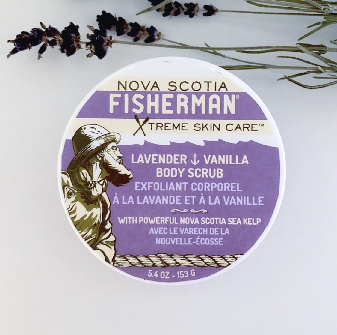 Fisherman Lavender & Vanilla Body Scrub 153g