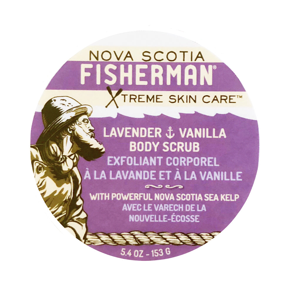 Fisherman Lavender & Vanilla Body Scrub 153g