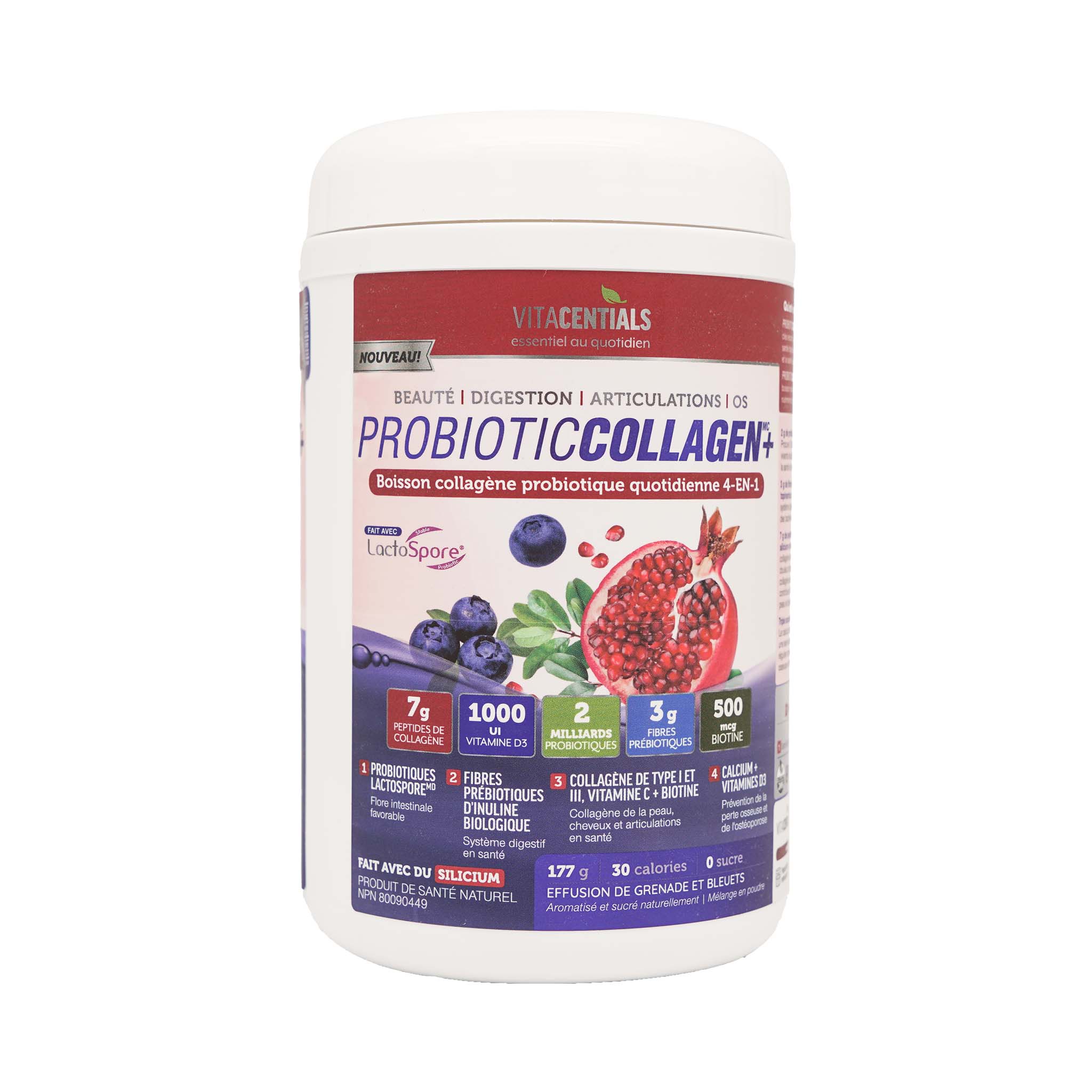 Nuvocare Health Sciences Vitacentials ProbioticCollagen+ 190g