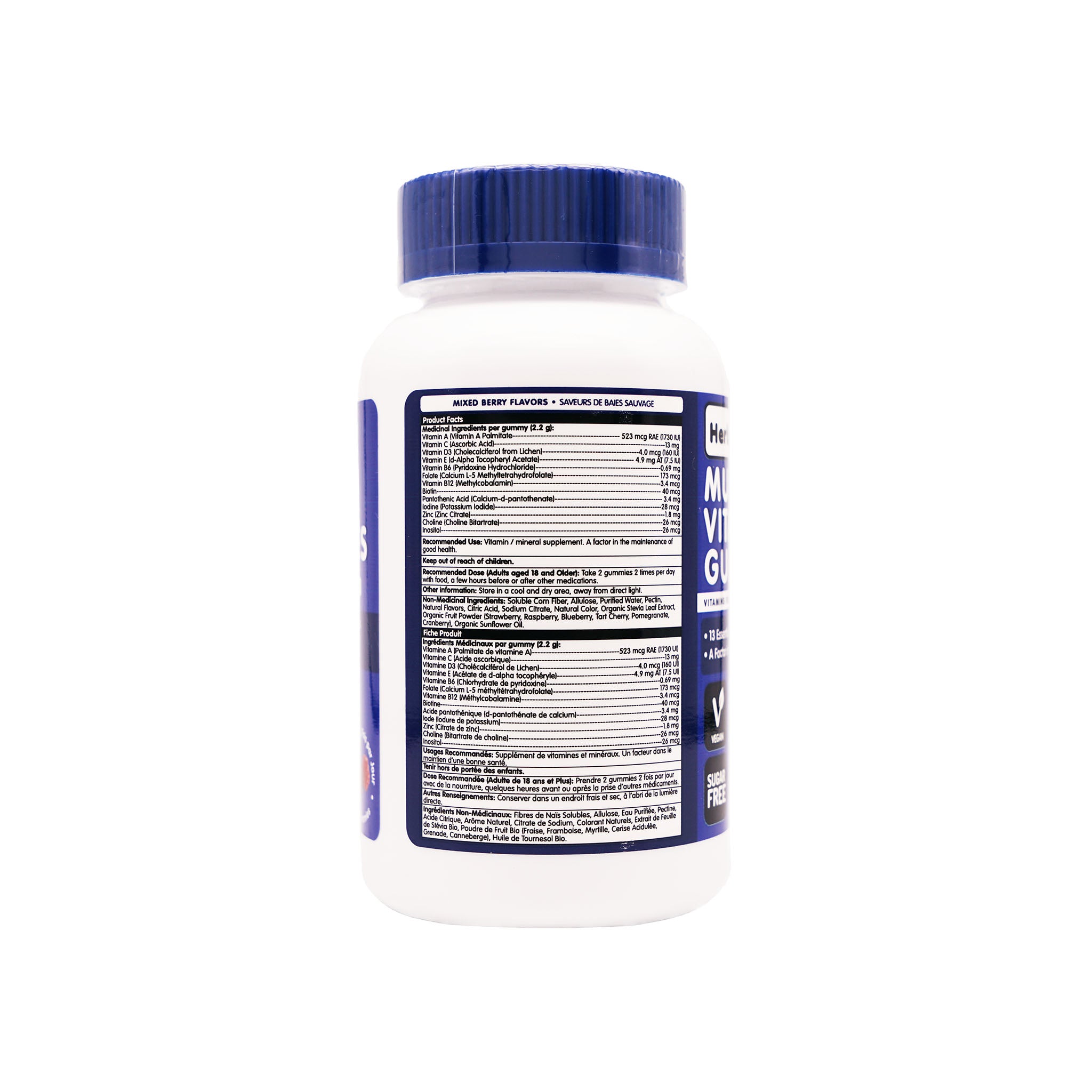MultiVitamin Gummies For Adults (Sugar-Free) 90 Gummies