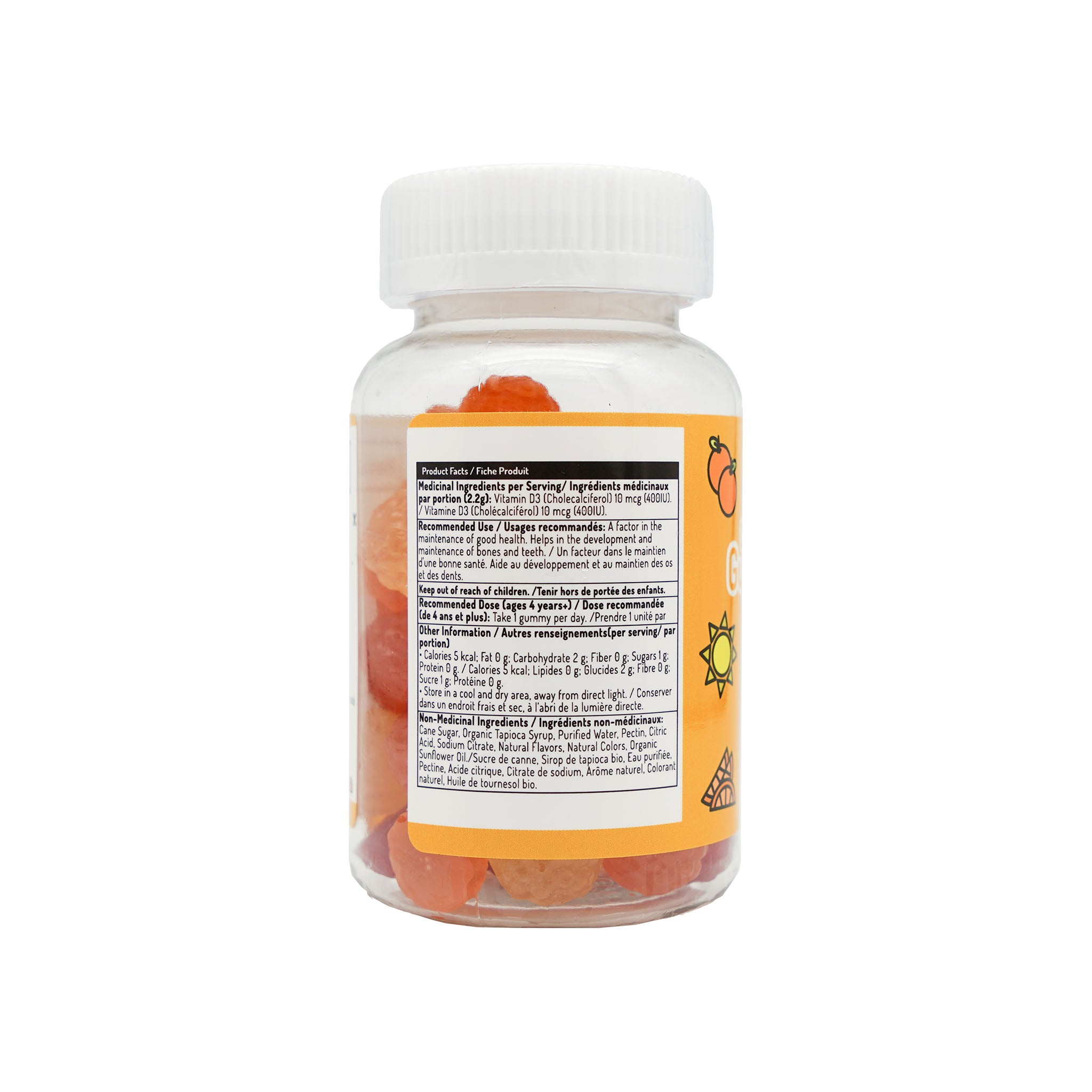 Vitamin D3 Classic Gummies For Kids 60 gummies