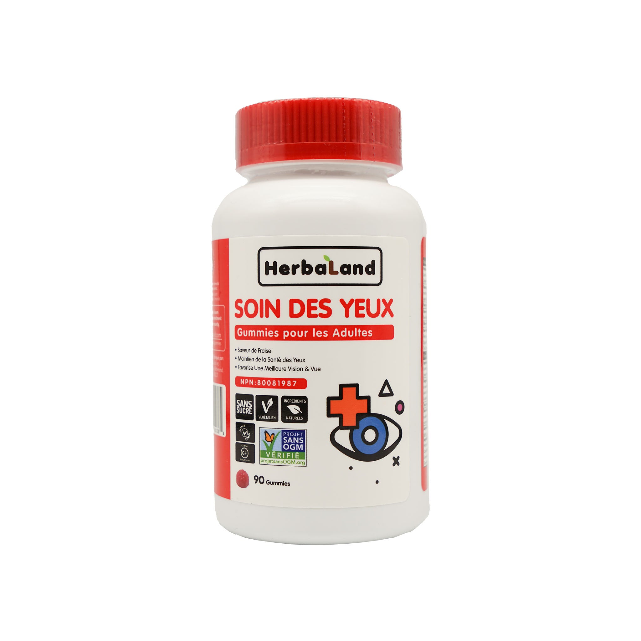 Eye Care Gummies For Adults 90 gummies