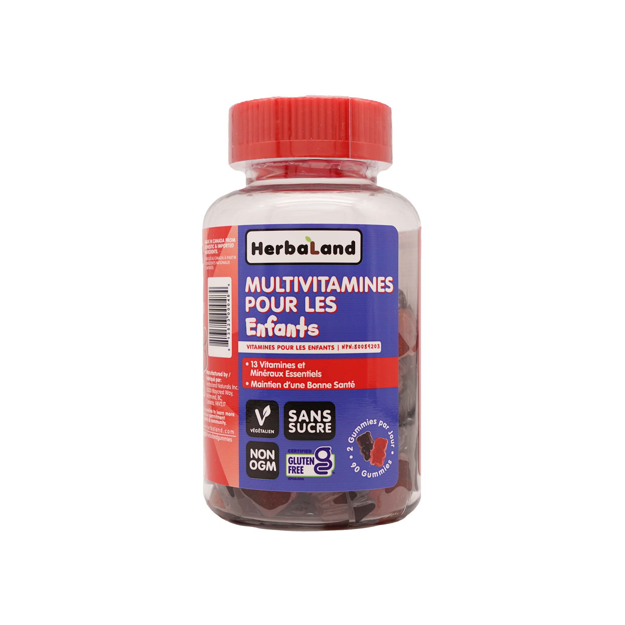 MultiVitamin Gummies For Kids (Sugar-Free) 90 Gummies