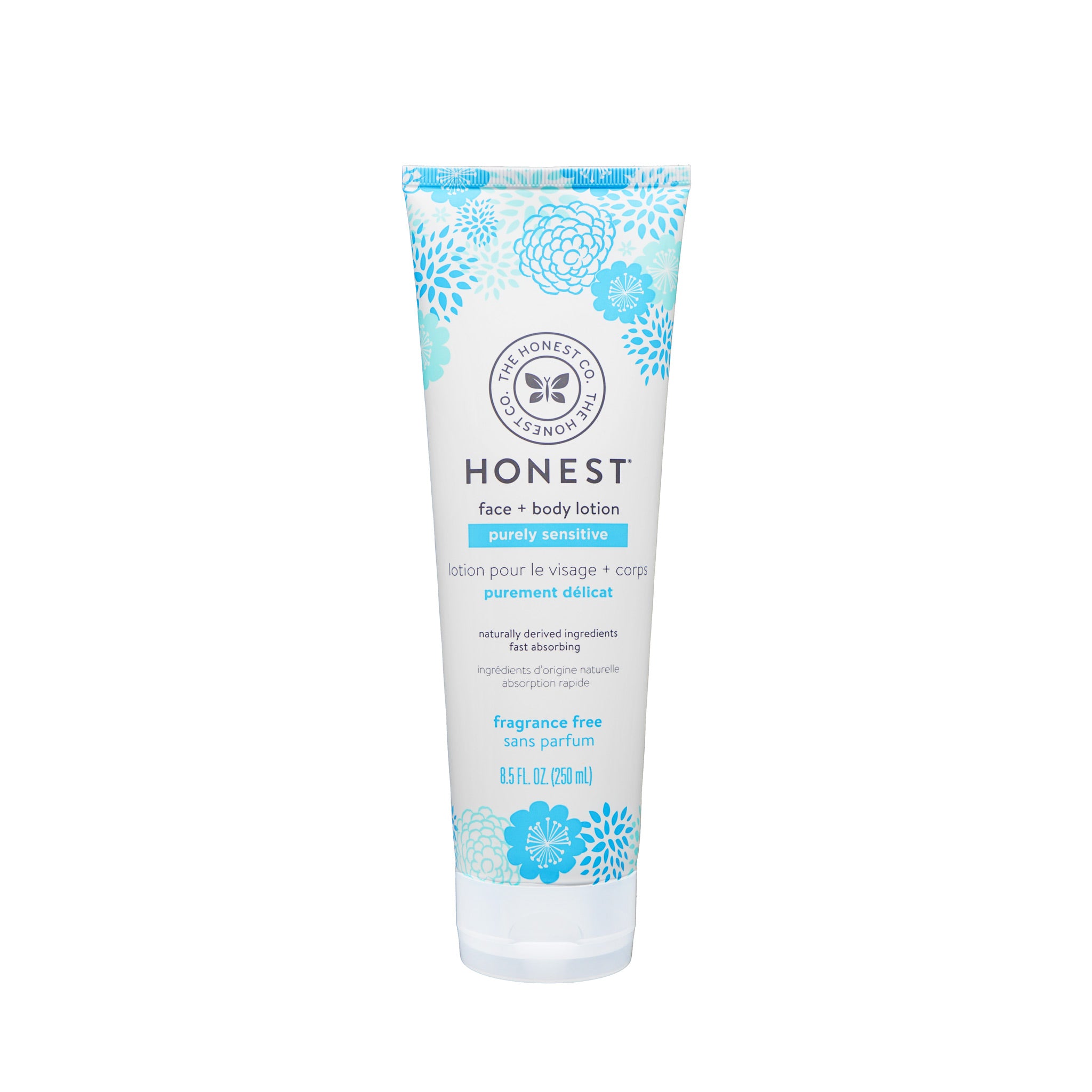 Honest Face + Body Lotion - Purely Sensitive 250mL