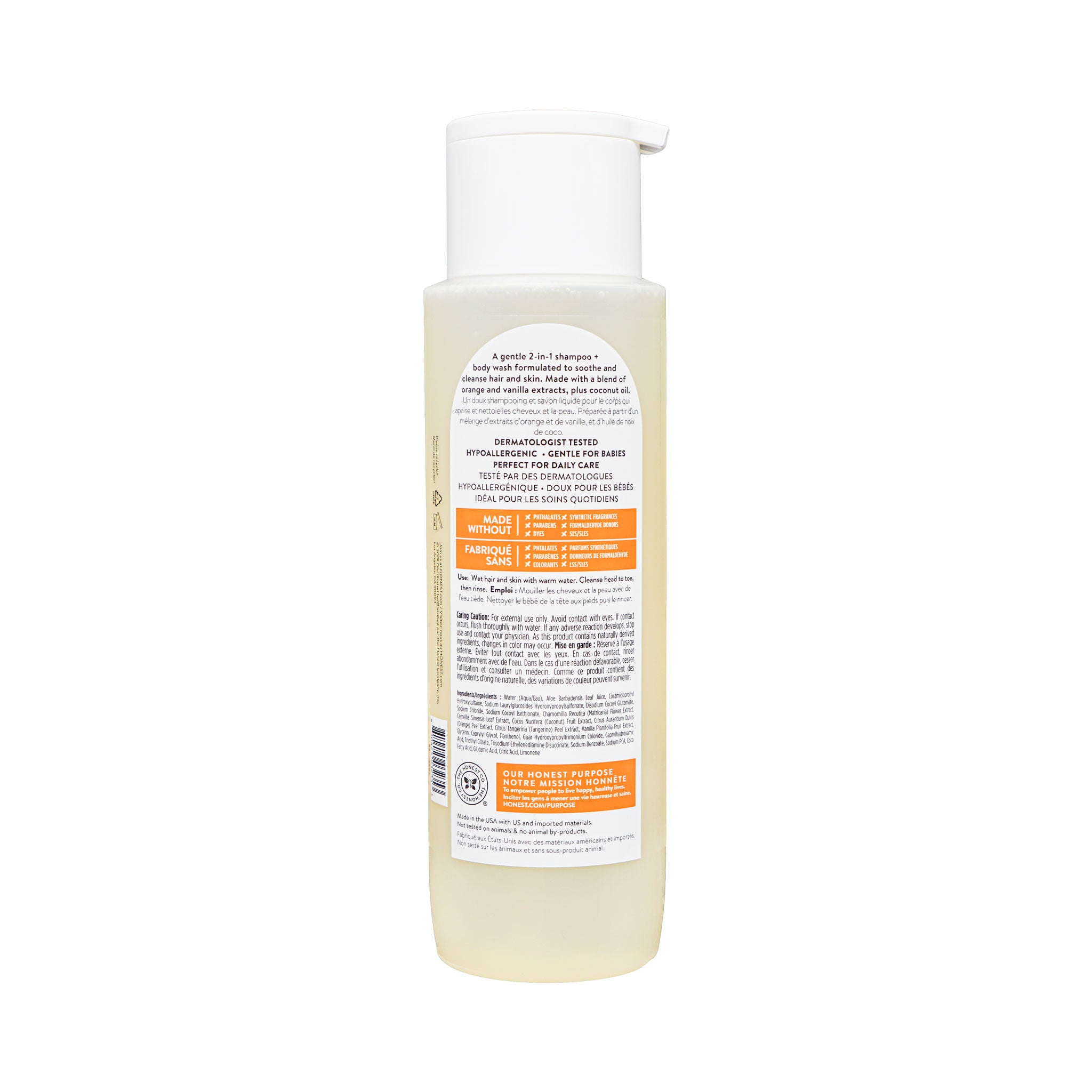 Honest Shampoo + Body Wash - Everyday Gentle 532mL
