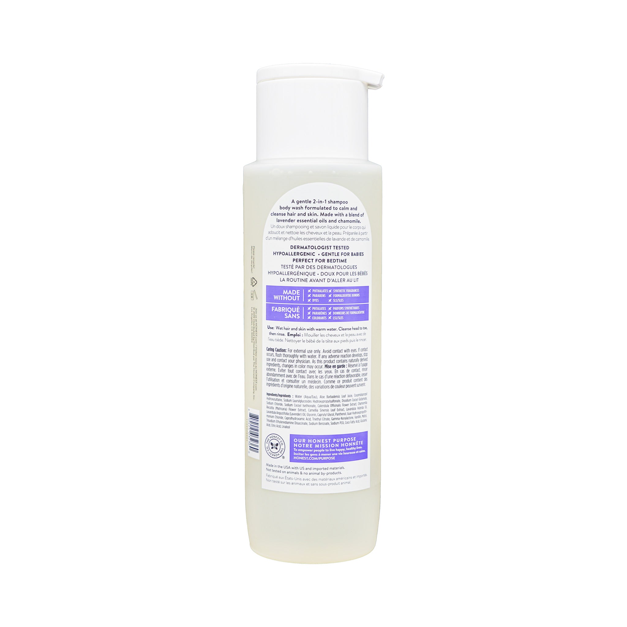 Honest Shampoo + Body Wash - Truly Calming 532mL