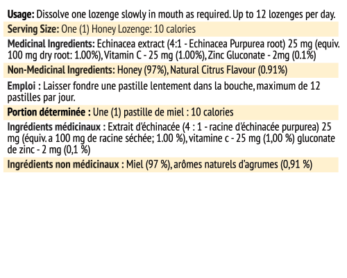 Immune Boost Lozenges with Zinc