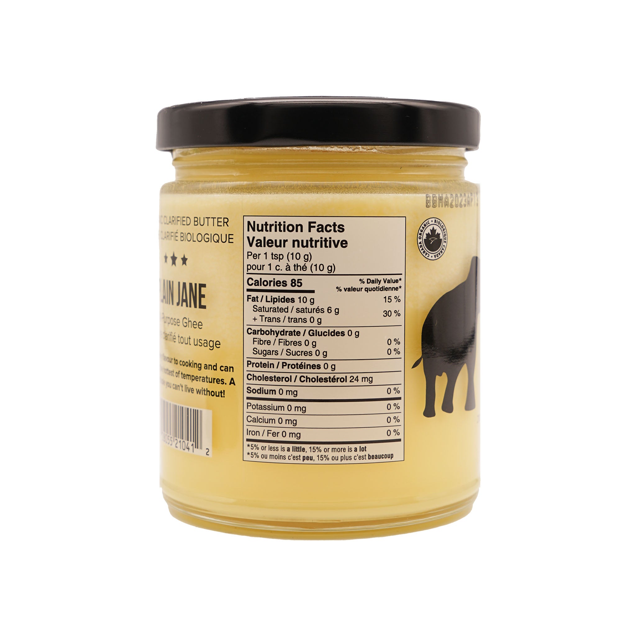 Lee's Ghee Plain Jane All-Purpose Ghee 210g