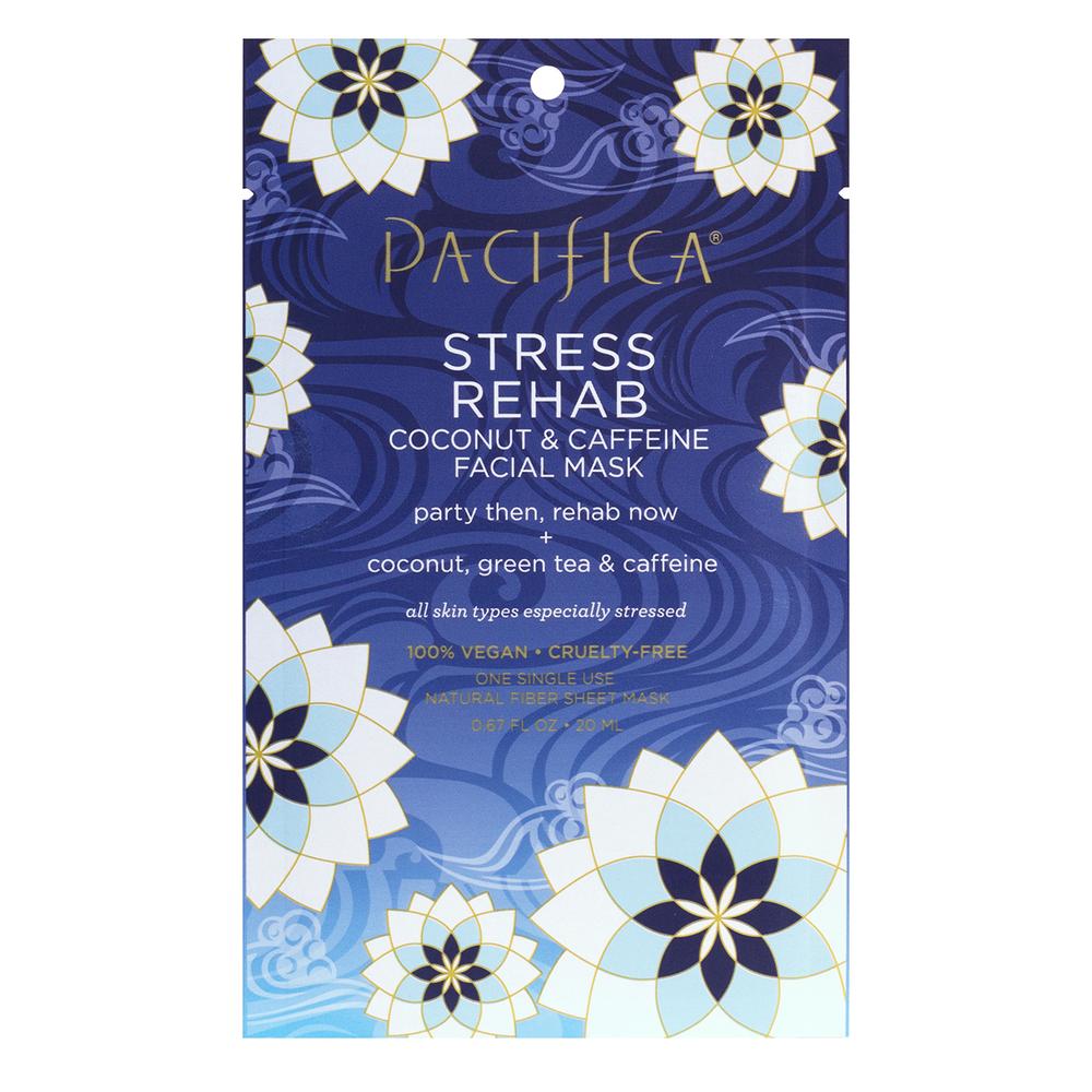 Pacifica Stress Rehab Coconut & Caffeine Facial Mask 20mL