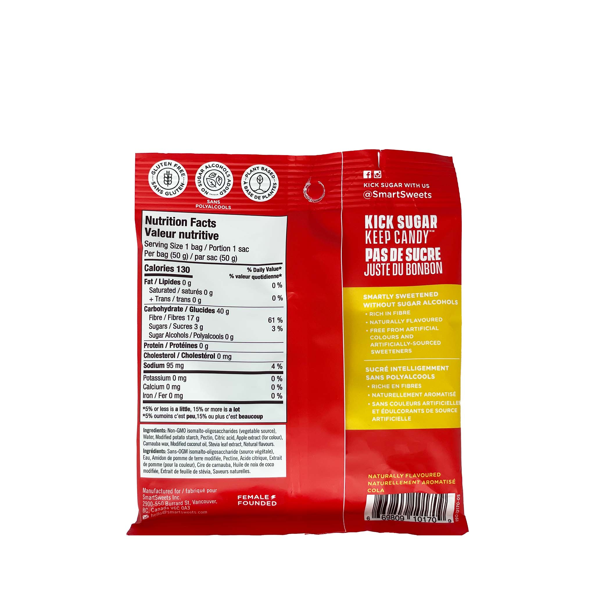 SmartSweets Cola Gummies 50g