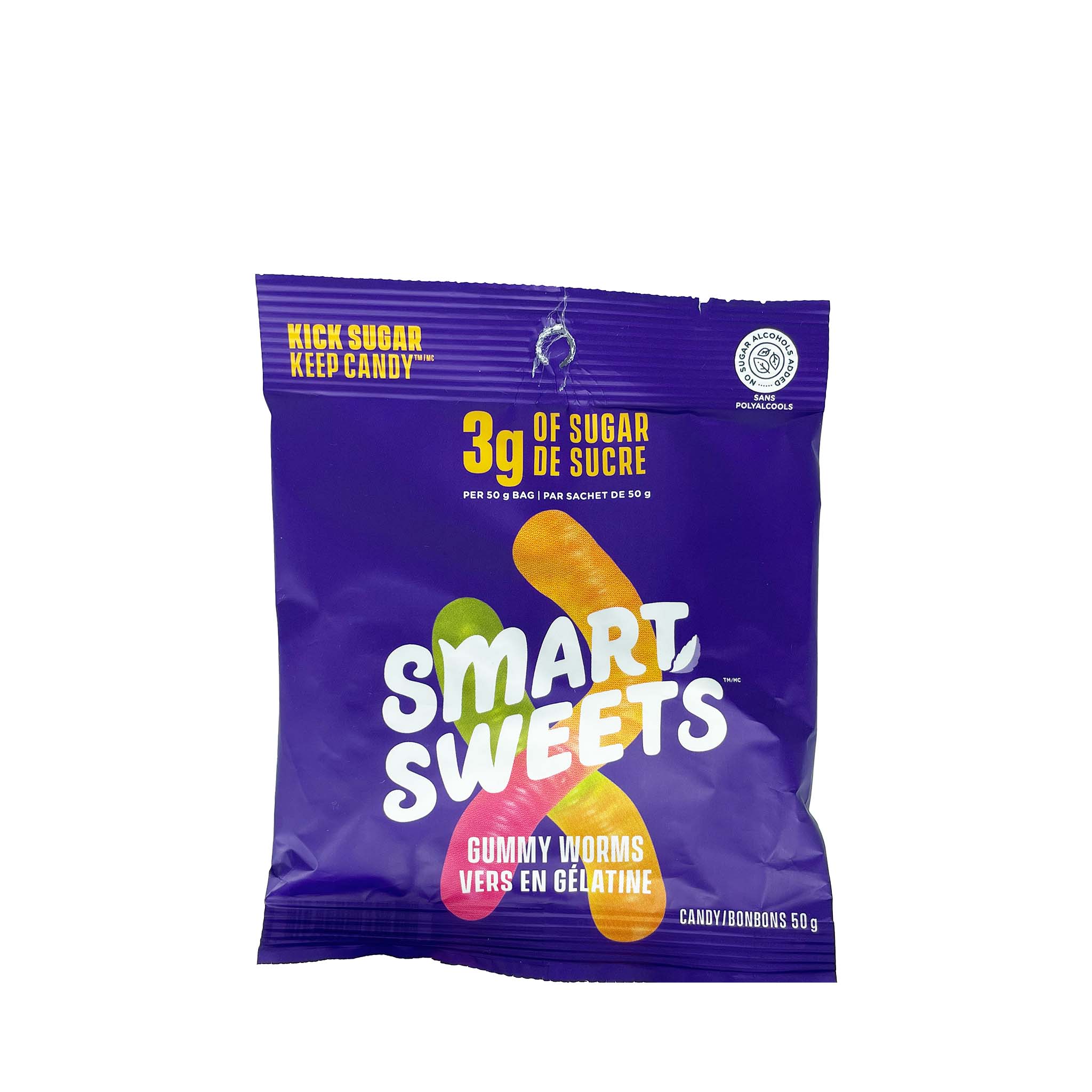 SmartSweets Gummy Worms 50g