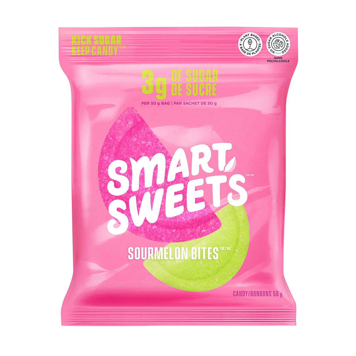SmartSweets Sourmelon Bites 50g