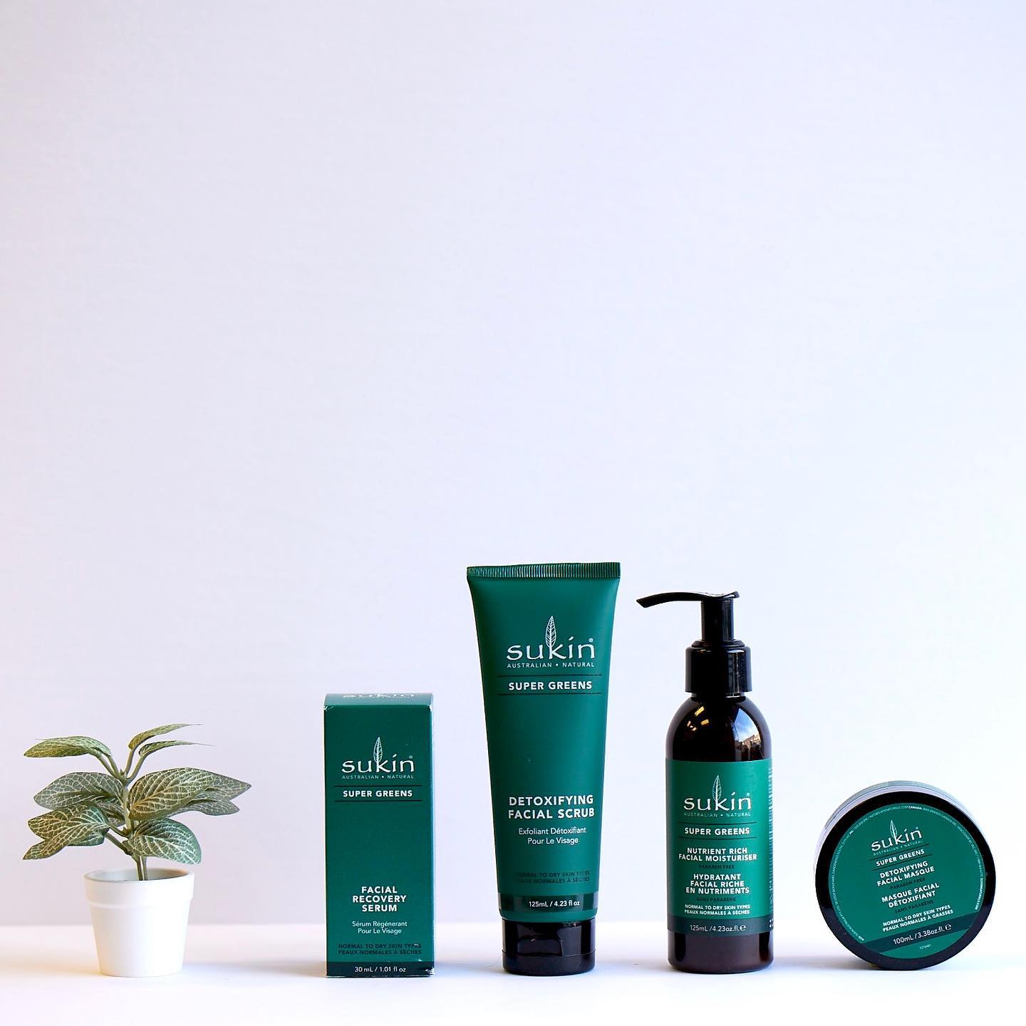 Sukin Super Greens Gift Set