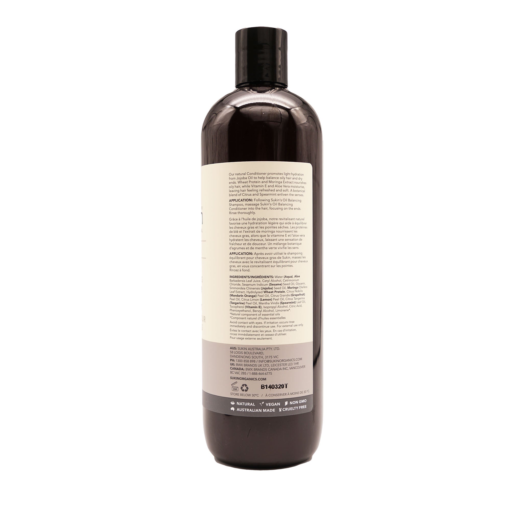 Sukin Oil Balancing Conditioner 500mL