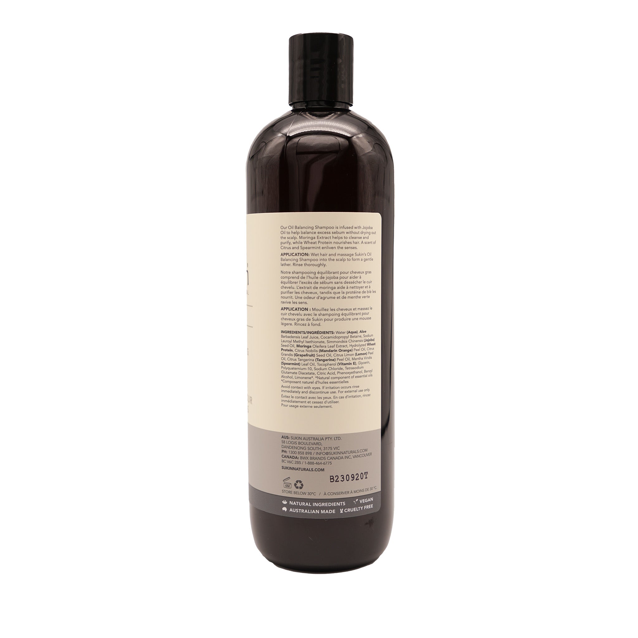 Sukin Oil Balancing Shampoo 500mL