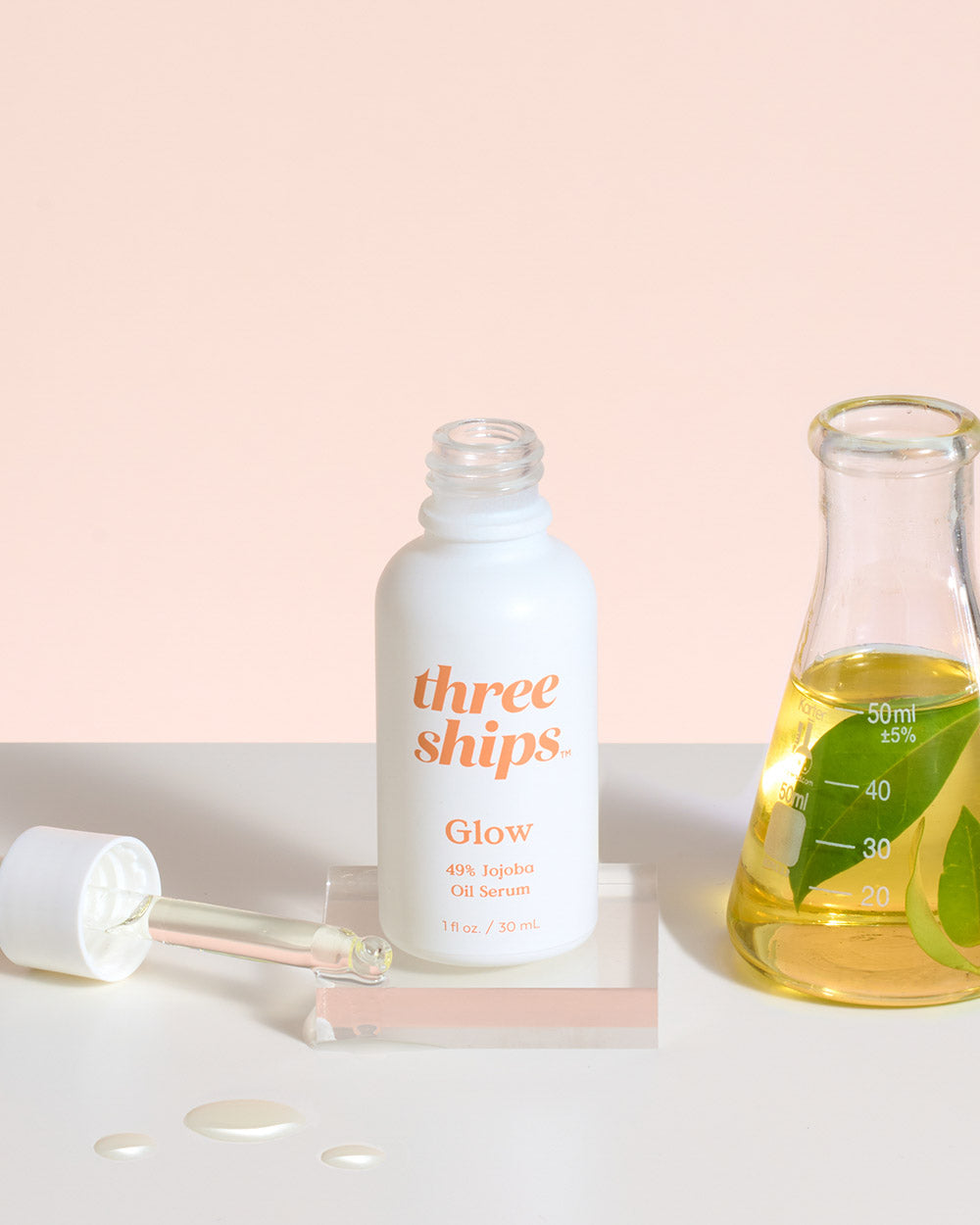 Three Ships | Glow 49% Jojoba Oil Serum