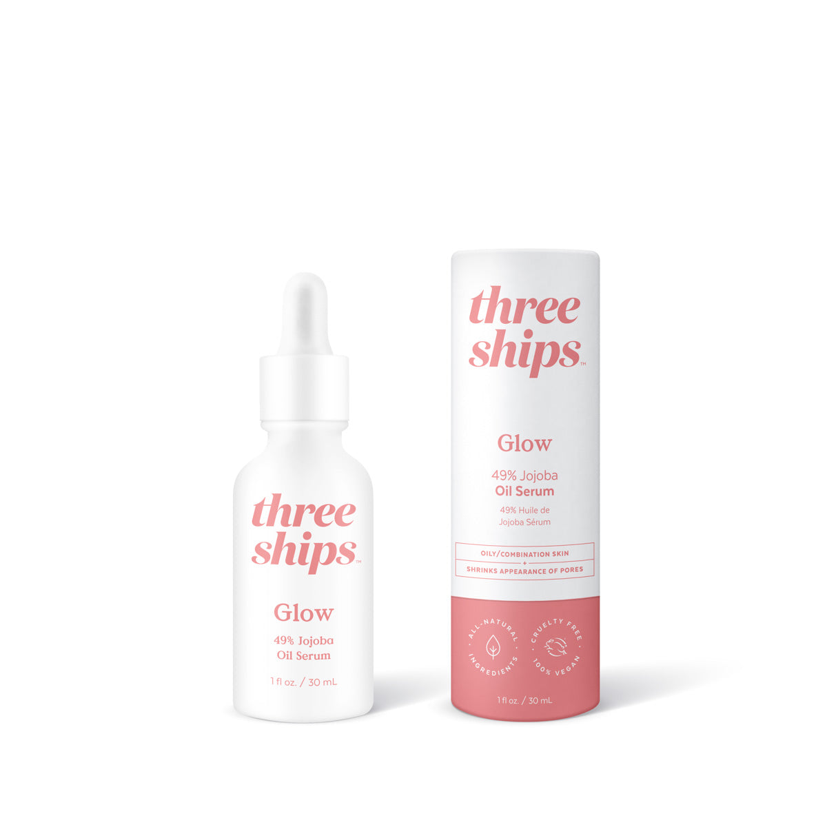Three Ships | Glow 49% Jojoba Oil Serum