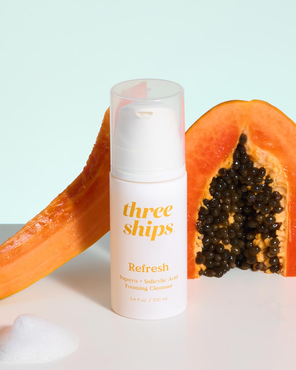 Three Ships | Refresh Papaya + Salicylic Acid Cleanser