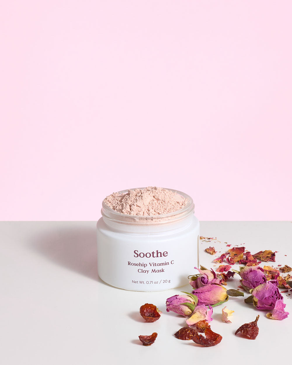 Three Ships | Soothe Rosehip Vitamin C Clay Mask