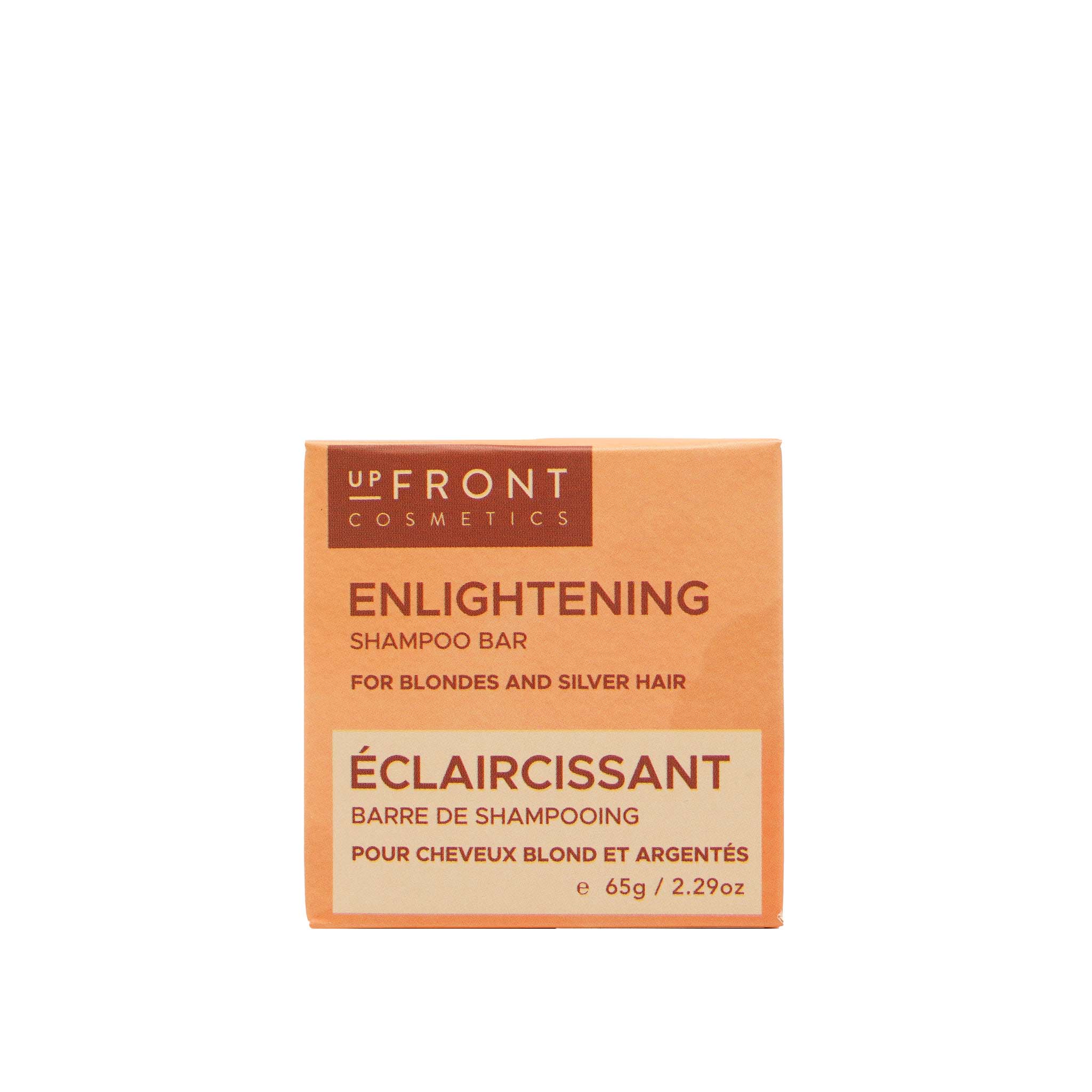 Upfront Enlightening Shampoo Bar 65g (Blonde Toner)