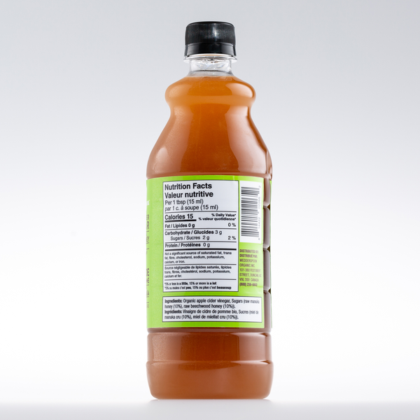 Wedderspoon Apple Cider Vinegar with Manuka Honey 750mL